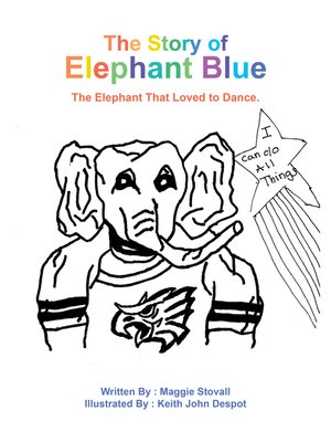 cover image of The Story of Elephant Blue